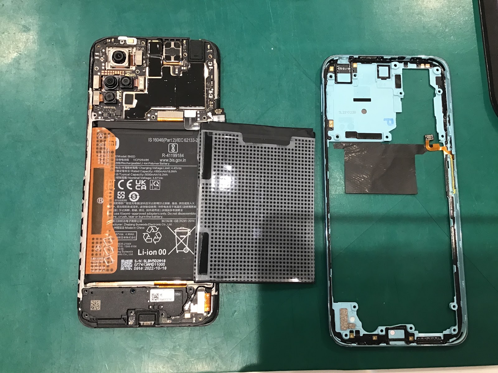 Redmi note11のバッテリー交換を承りました！【スマホ修理工房丸井錦糸町店】